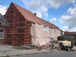 Rénovation et sablage à Frasnes, Tournai et dans le Hainaut - Themont rejointoyage 5-6