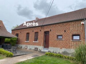 Rénovation et sablage à Wodecq - Themont rejointoyage - Frasnes, Tournai et dans le Hainaut 2